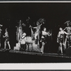 Ensemble in the stage production Cabaret