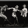 Joel Grey and ensemble in the stage production Cabaret