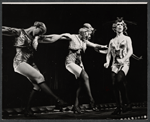Joel Grey and ensemble in the stage production Cabaret