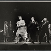 Peg Murray [center] and ensemble in the stage production Cabaret