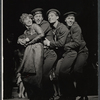 Lotte Lenya and ensemble in the stage production Cabaret