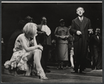 Jill Haworth [left], Jack Gilford [right] in the stage production Cabaret