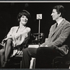 Jill Haworth and Bert Convy in the stage production Cabaret