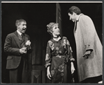 Jack Gilford, Lotte Lenya and Bert Convy in the stage production Cabaret