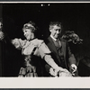 Lotte Lenya and Jack Gilford in the stage production Cabaret