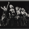 Jill Haworth [left] and ensemble in the stage production Cabaret