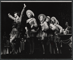 Jill Haworth [left] and ensemble in the stage production Cabaret