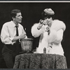 Bert Convy and Jill Haworth in the stage production Cabaret