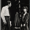 Bert Convy and Jill Haworth in the stage production Cabaret