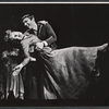 Lotte Lenya and unidentified in the stage production Cabaret