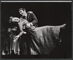 Lotte Lenya and unidentified in the stage production Cabaret