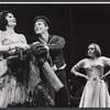 Peg Murray [center] and ensemble in the stage production Cabaret
