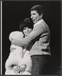Jill Haworth and Bert Convy in the stage production Cabaret