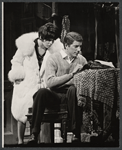 Jill Haworth and Bert Convy in the stage production Cabaret