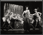 Jill Haworth [center] and ensemble in the stage production Cabaret