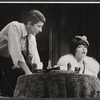 Bert Convy and Jill Haworth in the stage production Cabaret
