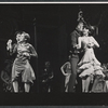 Jill Haworth [right] and ensemble in the stage production Cabaret