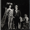 Joel Grey and ensemble in the stage production Cabaret