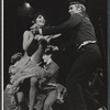 Jill Haworth and unidentified in the stage production Cabaret