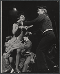 Jill Haworth and unidentified in the stage production Cabaret