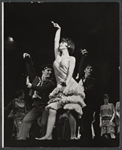 Jill Haworth [center] and ensemble in the stage production Cabaret