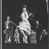 Jill Haworth [center] and ensemble in the stage production Cabaret