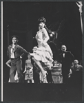 Jill Haworth [center] and ensemble in the stage production Cabaret