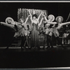 Jill Haworth [center] and ensemble in the stage production Cabaret