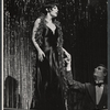 Jill Haworth and unidentified in the stage production Cabaret