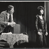 Bert Convy and Jill Haworth in the stage production Cabaret