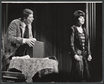Bert Convy and Jill Haworth in the stage production Cabaret