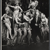 Martin Ross [center] and unidentified others in the stage production Cabaret