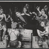 Martin Ross [center] and unidentified others in the stage production Cabaret