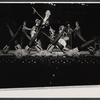 Martin Ross [center] and unidentified others in the stage production Cabaret