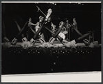 Martin Ross [center] and unidentified others in the stage production Cabaret