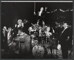 Martin Ross [center] and unidentified others in the stage production Cabaret