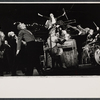 Martin Ross [center] and unidentified others in the stage production Cabaret