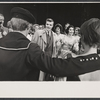 George Reinholt, Peg Murray [center] and unidentified others in the stage production Cabaret