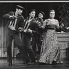 Despo [right] and unidentified others in the stage production Cabaret