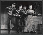 Despo [right] and unidentified others in the stage production Cabaret