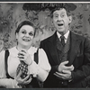 Despo and Jack Gilford in the stage production Cabaret