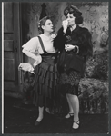 Despo and Peg Murray in the stage production Cabaret