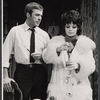 Jill Haworth and John Cunningham in the stage production Cabaret