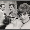 Larry Kert, George Reinholt and Anita Gillette in the stage production Cabaret