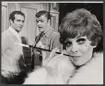 Larry Kert, George Reinholt and Anita Gillette in the stage production Cabaret