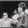 Larry Kert and Anita Gillette in the stage production Cabaret