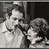 Larry Kert and Anita Gillette in the stage production Cabaret