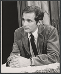 Larry Kert in the stage production Cabaret