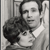 Anita Gillette and Larry Kert in the stage production Cabaret