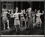 Anita Gillette, Alfred Toigo, George Voskovec, Susan Willis and unidentified others in the stage production Cabaret